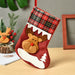 Wholesale Christmas cloth socks pendant JDC-SK-GL003 港恋 M 34*18*22cm Wholesale Jewelry JoyasDeChina Joyas De China