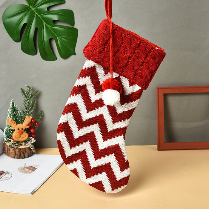 Wholesale Christmas cloth socks pendant JDC-SK-GL003 港恋 X 41*19*21cm Wholesale Jewelry JoyasDeChina Joyas De China