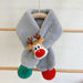 Wholesale christmas colored wool scarf JDC-SC-LH002 scarf 旅禾 grey Wholesale Jewelry JoyasDeChina Joyas De China