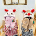 Wholesale christmas colored wool scarf JDC-SC-LH004 scarf 旅禾 Wholesale Jewelry JoyasDeChina Joyas De China
