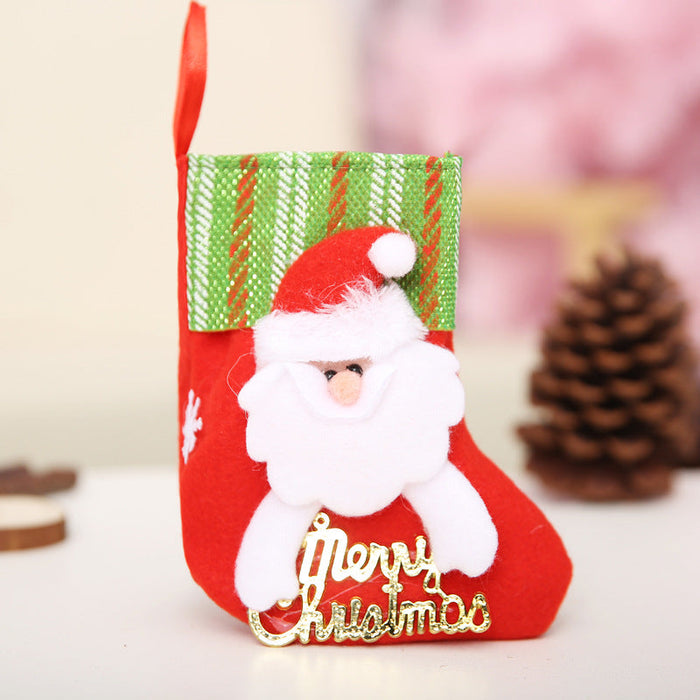 Wholesale Christmas Decoration Cloth Socks Pendant JDC-SK-FA002 韵发 E Wholesale Jewelry JoyasDeChina Joyas De China