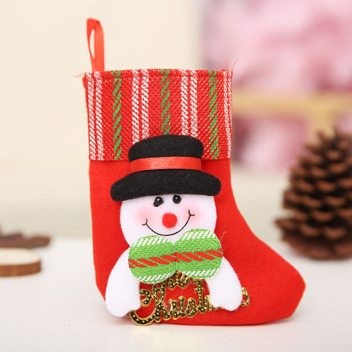 Wholesale Christmas Decoration Cloth Socks Pendant JDC-SK-FA002 韵发 F Wholesale Jewelry JoyasDeChina Joyas De China