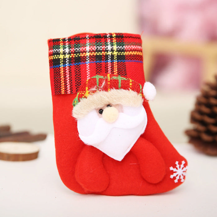 Wholesale Christmas Decoration Cloth Socks Pendant JDC-SK-FA002 韵发 I Wholesale Jewelry JoyasDeChina Joyas De China
