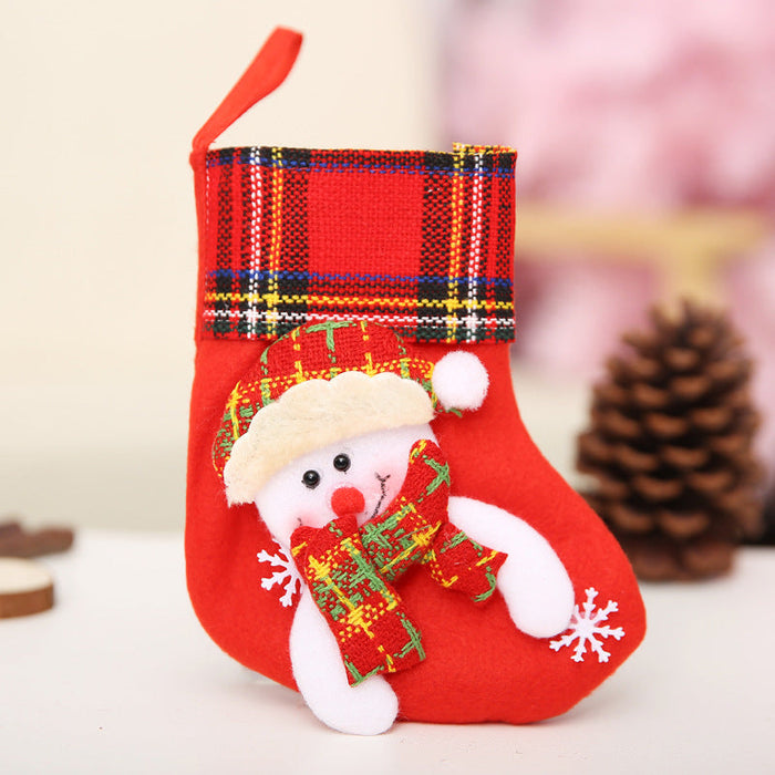 Wholesale Christmas Decoration Cloth Socks Pendant JDC-SK-FA002 韵发 J Wholesale Jewelry JoyasDeChina Joyas De China