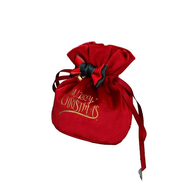 Wholesale Christmas Eve Velvet Bag Cloth Gift Box JDC-JP-HuaJ001 Jewelry packaging 花涧 Wholesale Jewelry JoyasDeChina Joyas De China
