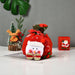 Wholesale Christmas Flannel Gift Bag Tote Bag Handbags JDC-HB-GL010 Handbags 港恋 Snowman Wholesale Jewelry JoyasDeChina Joyas De China
