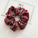 Wholesale christmas flannel Hair Scrunchies JDC-HS-GSST101 Hair Scrunchies JoyasDeChina 5# Wholesale Jewelry JoyasDeChina Joyas De China