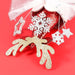 Wholesale Christmas Flannel Lace Bow Hair Clips JDC-HC-JL041 Hair Clips 氿乐 Wholesale Jewelry JoyasDeChina Joyas De China