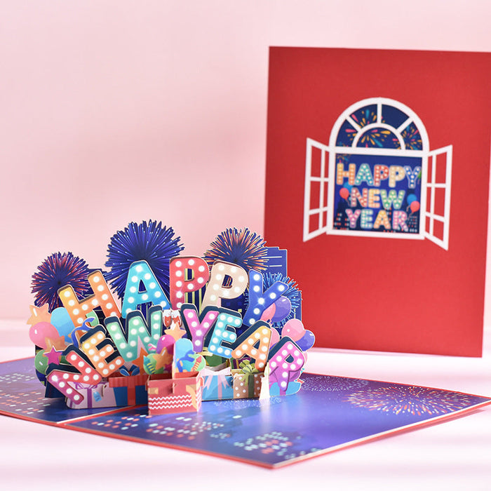 Wholesale Christmas greeting cards 3D stereo specialty paper handmade cards MOQ≥2 JDC-GC-QW001 Greeting Card 奇蚁文化 Wholesale Jewelry JoyasDeChina Joyas De China