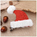 Wholesale Christmas hats children's cloth Hair Clips JDC-HC-GL007 Hair Clips 誠蟋 Wholesale Jewelry JoyasDeChina Joyas De China