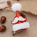 Wholesale Christmas hats children's cloth Hair Clips JDC-HC-GL007 Hair Clips 誠蟋 Beard Wholesale Jewelry JoyasDeChina Joyas De China