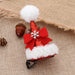 Wholesale Christmas hats children's cloth Hair Clips JDC-HC-GL007 Hair Clips 誠蟋 Bow knot Wholesale Jewelry JoyasDeChina Joyas De China