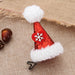 Wholesale Christmas hats children's cloth Hair Clips JDC-HC-GL007 Hair Clips 誠蟋 Peach heart Wholesale Jewelry JoyasDeChina Joyas De China