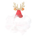 Wholesale Christmas Lace Flannel Antler Hat Alloy Hair Clips JDC-HC-JL040 Hair Clips 氿乐 Wholesale Jewelry JoyasDeChina Joyas De China