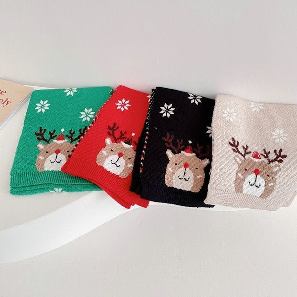 Wholesale Christmas lovely bear wool children scarf JDC-SC-LH009 scarf 旅禾 Wholesale Jewelry JoyasDeChina Joyas De China