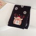 Wholesale Christmas lovely bear wool children scarf JDC-SC-LH009 scarf 旅禾 black Wholesale Jewelry JoyasDeChina Joyas De China