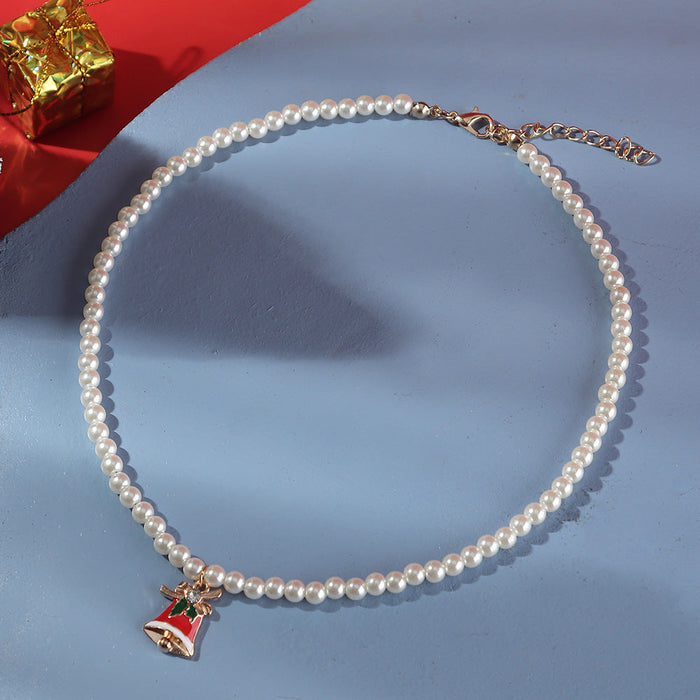 Wholesale Christmas necklaces JDC-NE-E294 NECKLACE JoyasDeChina NZ2313lingdang Wholesale Jewelry JoyasDeChina Joyas De China