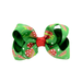 Wholesale Christmas Printed Bowknot Polyester Ribbed Hair Clips JDC-HC-GSYL026 Hair Clips JoyasDeChina Wholesale Jewelry JoyasDeChina Joyas De China