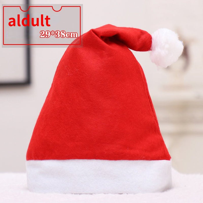 Wholesale Christmas Red Cloth Hats JDC-FH-FA001 Fashionhat 韵发 aldult A Wholesale Jewelry JoyasDeChina Joyas De China