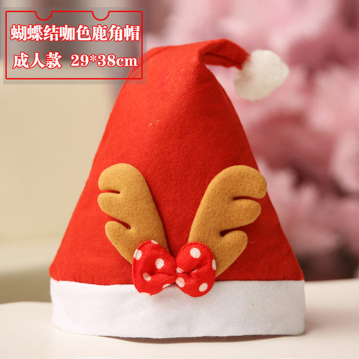 Wholesale Christmas Red Cloth Hats JDC-FH-FA001 Fashionhat 韵发 aldult D Wholesale Jewelry JoyasDeChina Joyas De China