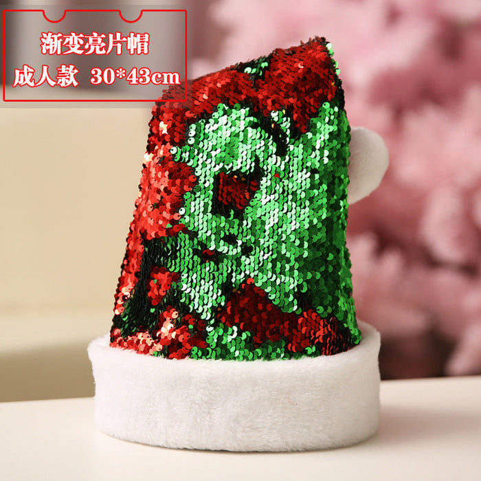 Wholesale Christmas Red Cloth Hats JDC-FH-FA001 Fashionhat 韵发 aldult G Wholesale Jewelry JoyasDeChina Joyas De China