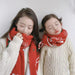 Wholesale Christmas red elk wool children scarf JDC-SC-LH011 scarf 旅禾 Wholesale Jewelry JoyasDeChina Joyas De China