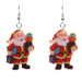 Wholesale Christmas Red Santa Claus Acrylic Earrings JDC-ES-ML075 Earrings JoyasDeChina Santa Claus 1 Wholesale Jewelry JoyasDeChina Joyas De China