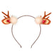 Wholesale christmas resin flannel antler headband JDC-HD-JL053 Headband 氿乐 Wholesale Jewelry JoyasDeChina Joyas De China