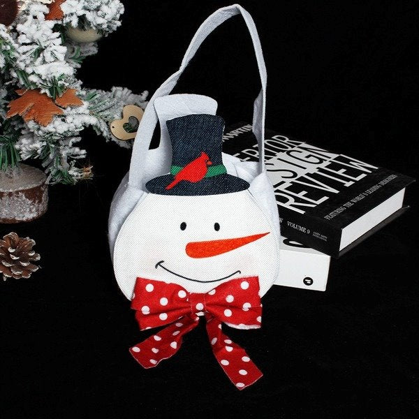 Wholesale Christmas Santa Snowman Non Woven Fabric Tote Bag Gift Bag JDC-HB-GL004 Handbags 港恋 Wholesale Jewelry JoyasDeChina Joyas De China