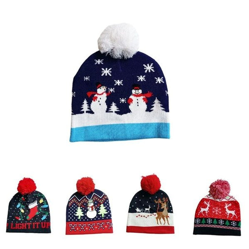 Wholesale Christmas ski ball wool knitted hat JDC-FH-GSYH063 FashionHat 予画 Wholesale Jewelry JoyasDeChina Joyas De China