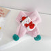 Wholesale Christmas snow Bear Plush children scarf JDC-SC-LH014 scarf 旅禾 Wholesale Jewelry JoyasDeChina Joyas De China