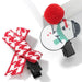 Wholesale Christmas Snowman Alloy Resin Hair Ball Grosgrain Bow Hair Clips JDC-HC-JL054 Hair Clips 氿乐 Wholesale Jewelry JoyasDeChina Joyas De China
