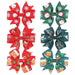 Wholesale Christmas Snowman bow Hair Clips JDC-HC-YL050 Hair Clips 捇豐 Wholesale Jewelry JoyasDeChina Joyas De China