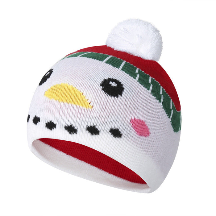 Wholesale Christmas Snowman wool hat JDC-FH-GSYH060 FashionHat 予画 2 Average code Wholesale Jewelry JoyasDeChina Joyas De China