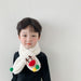 Wholesale Christmas solid Plush children scarf JDC-SC-LH005 scarf 旅禾 white Wholesale Jewelry JoyasDeChina Joyas De China