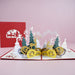 Wholesale Christmas special paper three-dimensional greeting cards MOQ≥2 JDC-GC-QW008 Greeting Card 奇蚁文化 A minimum 2 pieces for wholesale Wholesale Jewelry JoyasDeChina Joyas De China