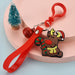 Wholesale Christmas Tree PVC Soft Rubber Keychain JDC-KC-WS022 Keychains 围颂 Elk OPP bag Wholesale Jewelry JoyasDeChina Joyas De China