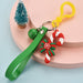 Wholesale Christmas Tree PVC Soft Rubber Keychain JDC-KC-WS022 Keychains 围颂 Lollipop OPP bag Wholesale Jewelry JoyasDeChina Joyas De China