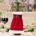Wholesale Christmas wine set home dining table decoration JDC-CS-HB036 Christmas JoyasDeChina Bottle suit Wholesale Jewelry JoyasDeChina Joyas De China