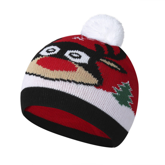 Wholesale Christmas wool Snowman knitted hat JDC-FH-GSYH093 FashionHat 予画 4 Average code Wholesale Jewelry JoyasDeChina Joyas De China