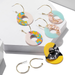 Bulk Jewelry Wholesale circle acrylic hollow ear ring  JDC-NE-b177 Wholesale factory from China YIWU China
