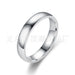 Wholesale circular arc stainless steel smooth ring JDC-RS-Dingc009 Rings 顶潮 Wholesale Jewelry JoyasDeChina Joyas De China
