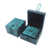 Wholesale classical jewelry box with outer cotton cloth and inner velvet JDC-JP-HuaJ005 Jewelry packaging 花涧 Wholesale Jewelry JoyasDeChina Joyas De China