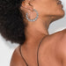 Wholesale Claw Chain Alloy Rhinestone Earrings JDC-ES-JL960 Earrings 氿乐 Wholesale Jewelry JoyasDeChina Joyas De China