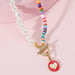 Wholesale clay imitation pearl necklaces JDC-NE-A064 Necklaces 妙雅 Wholesale Jewelry JoyasDeChina Joyas De China