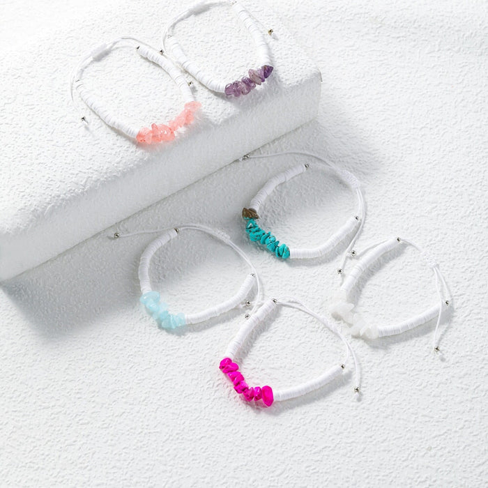 Wholesale clay natural stone braided bracelet JDC-BT-YiD005 Bracelet 宜达 Wholesale Jewelry JoyasDeChina Joyas De China