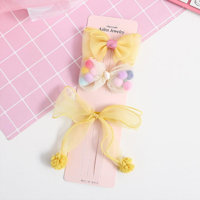 Bulk Jewelry Wholesale cloth bow hair clips JDC-HC-K024 Wholesale factory from China YIWU China