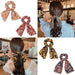 Wholesale cloth broken flower ribbon Hair Scrunchies JDC-HS-YL033 Hair Scrunchies JoyasDeChina Wholesale Jewelry JoyasDeChina Joyas De China