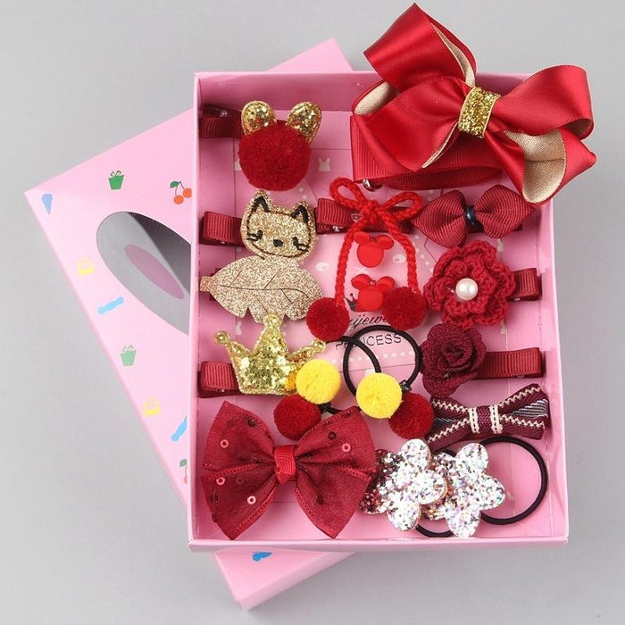 Bulk Jewelry Wholesale cloth children's hair clips JDC-HC-K001 Wholesale factory from China YIWU China