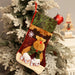 Wholesale Cloth Christmas Stocking Decoration Gift Bag Pendant JDC-SK-FA001 韵发 C Wholesale Jewelry JoyasDeChina Joyas De China